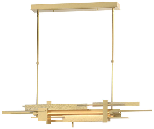 Planar 48.3"W Modern Brass Accented Modern Brass Standard LED Pendant