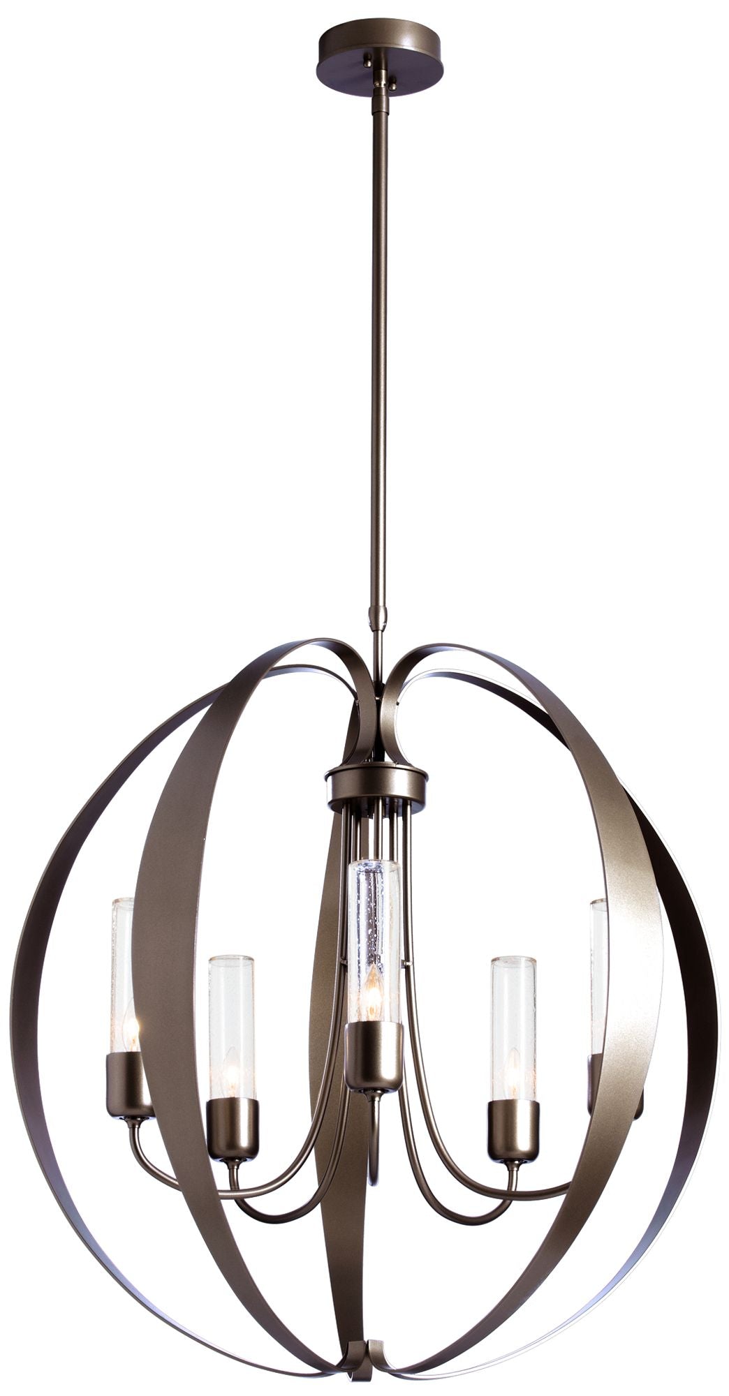 Pomme Outdoor Pendant - Dark Smoke Finish - Clear Glass - Standard