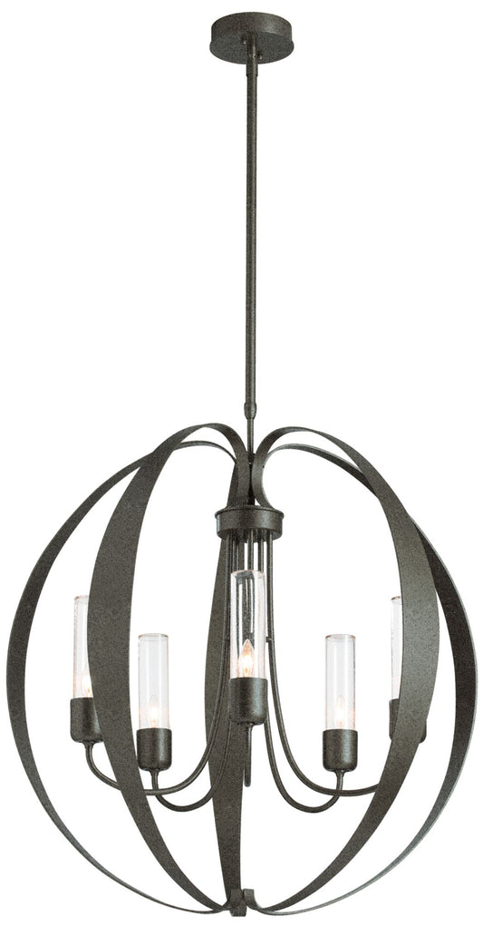 Pomme Outdoor Pendant - Natural Iron Finish - Clear Glass - Standard