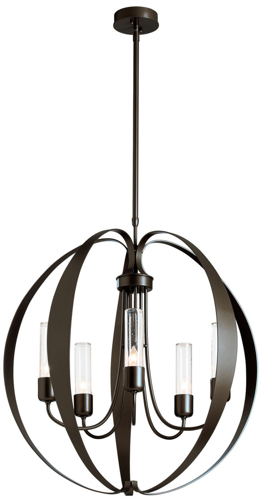 Pomme Outdoor Pendant - Oil Rubbed Bronze Finish - Clear Glass - Standard