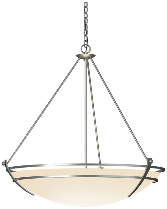 Presidio Tryne 35.1"W Large Scale  Pendant w/ Opal Glass Shade