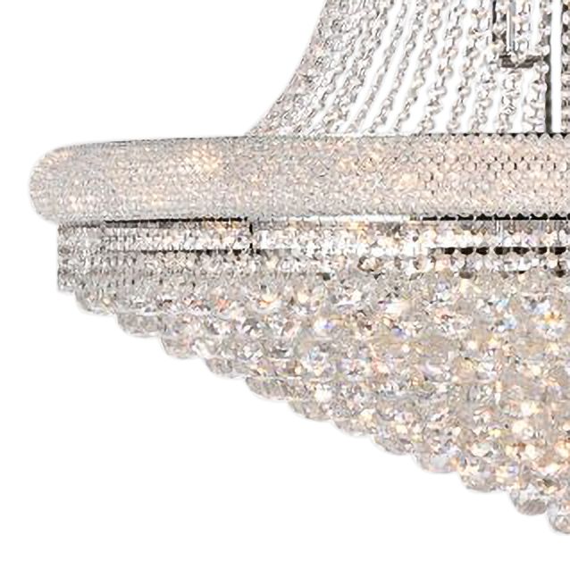 Primo 42" Wide Royal Cut Clear Crystal 38-Light Chandelier