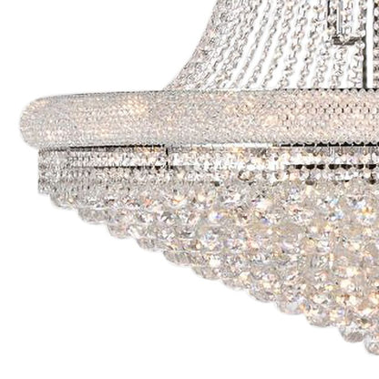 Primo 42" Wide Royal Cut Clear Crystal 38-Light Chandelier