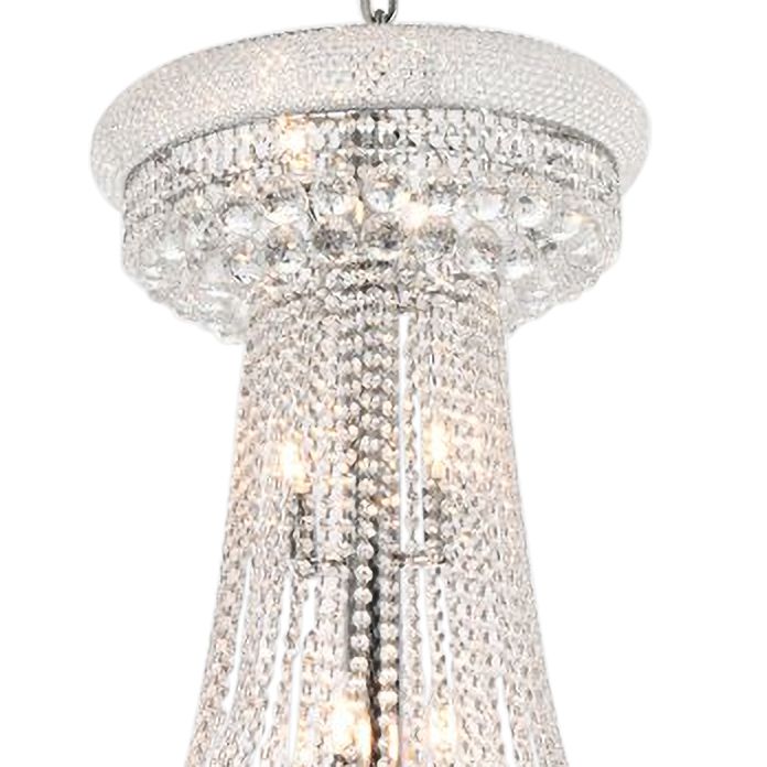 Primo 42" Wide Royal Cut Clear Crystal 38-Light Chandelier