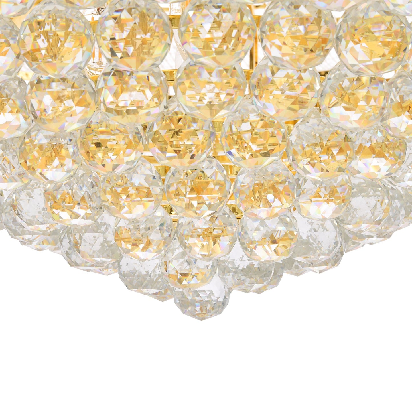 Primo 48" Wide Royal Cut Clear Crystal 42-Light Chandelier