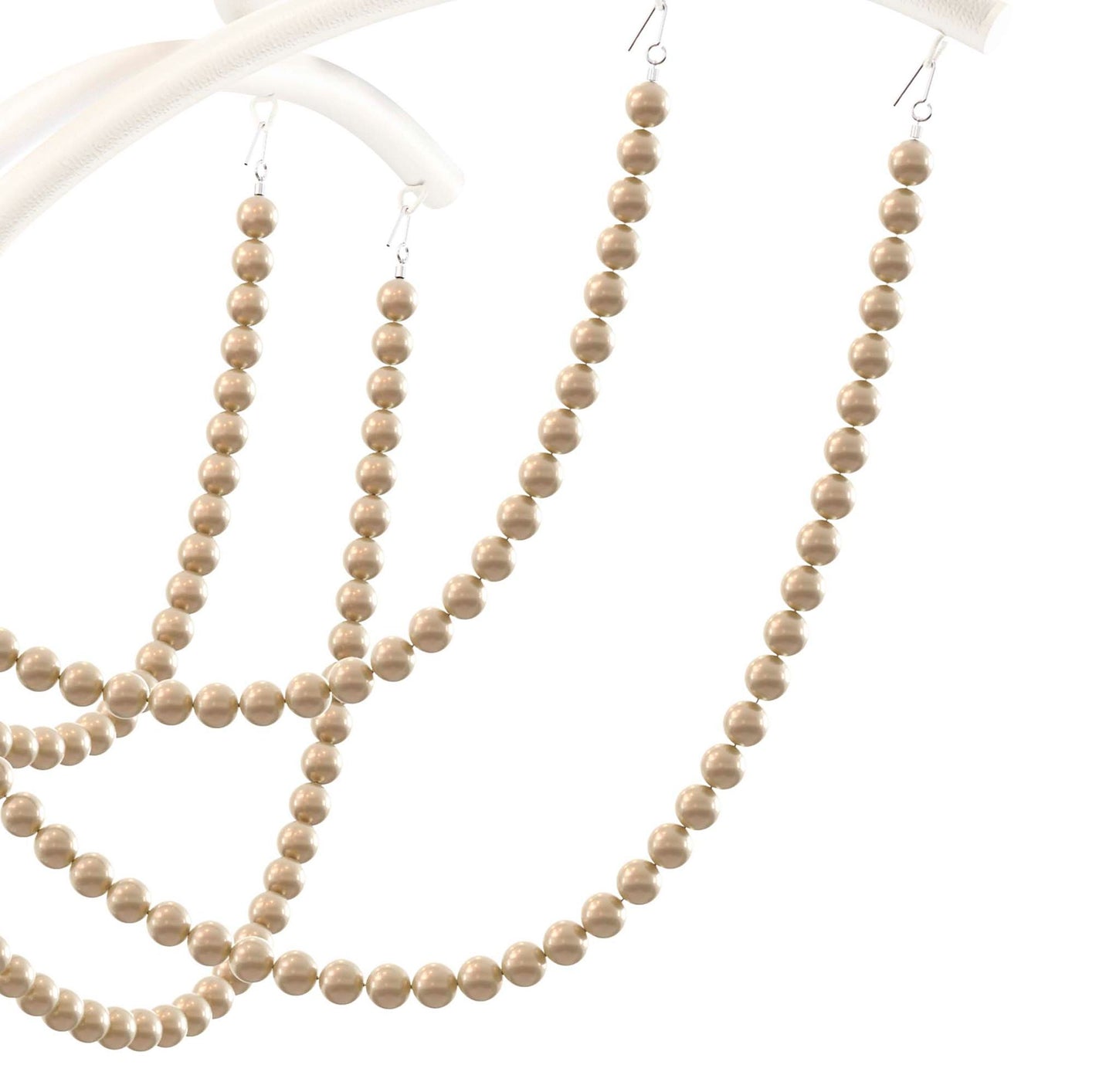 Priscilla 22"H x 18"W 5-Light Crystal Chandelier in Heirloom Gold