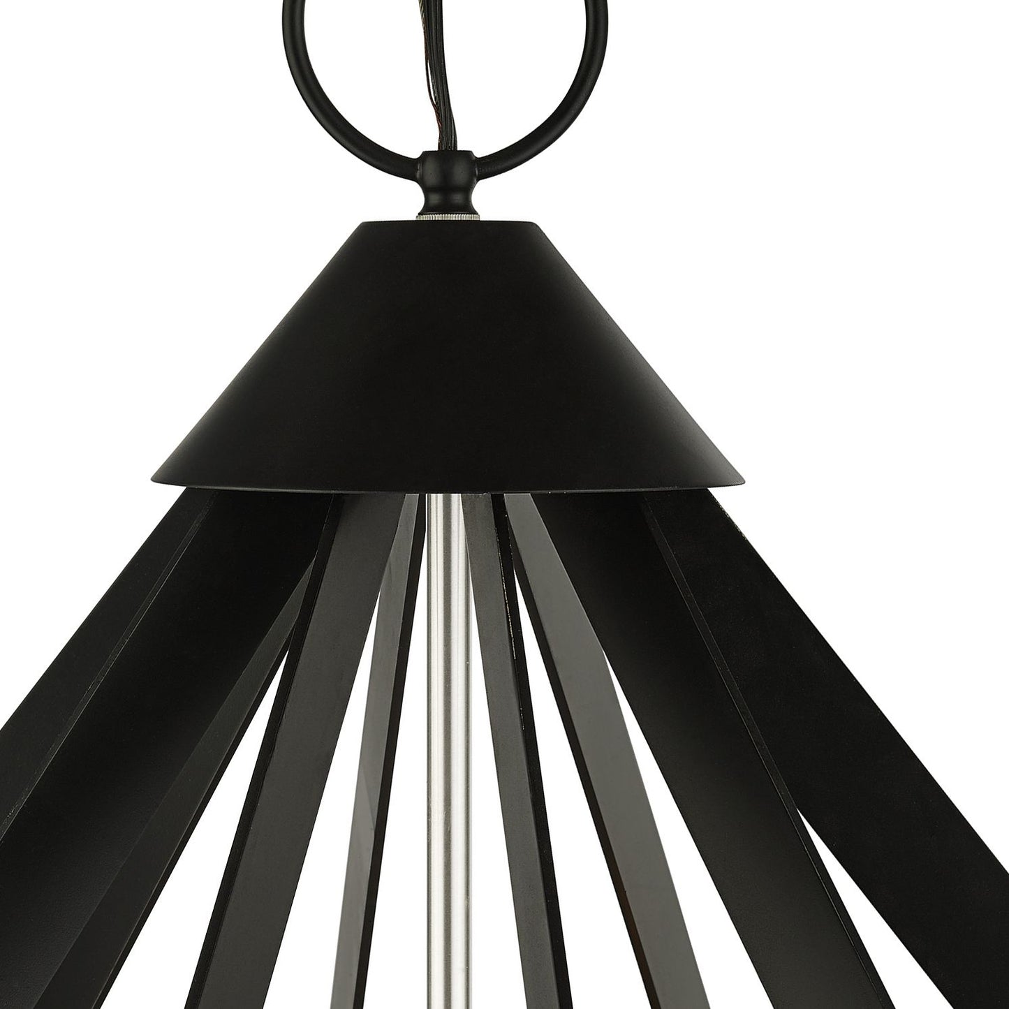 Prism 15 Light Black Foyer Chandelier