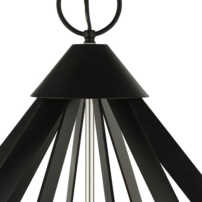 Prism 15 Light Black Foyer Chandelier