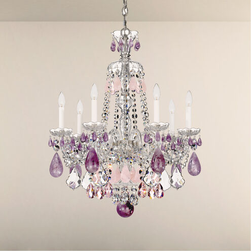 Schonbek Hamilton Rock Crystal 5536 7-Light Chandelier