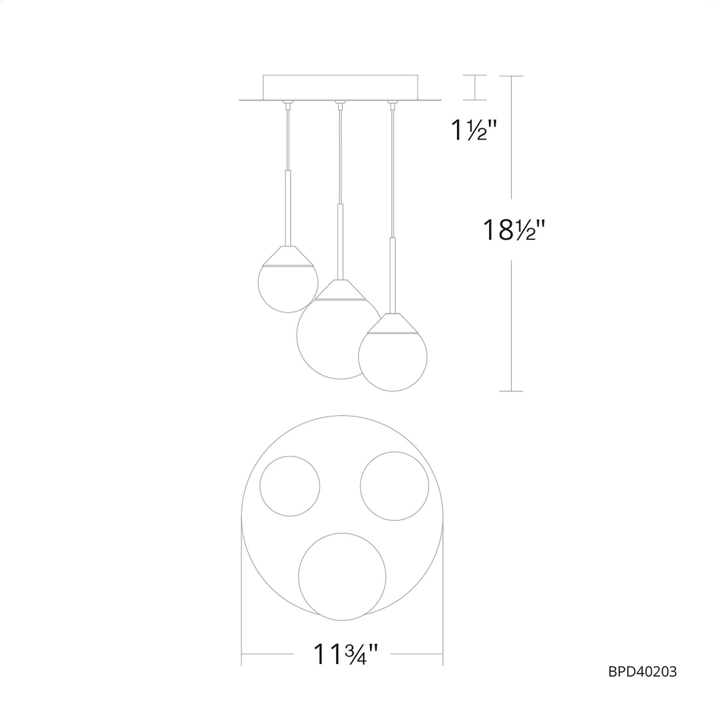 Quest 8"H x 23"W 15-Light Crystal Multi-Light Pendant in Black