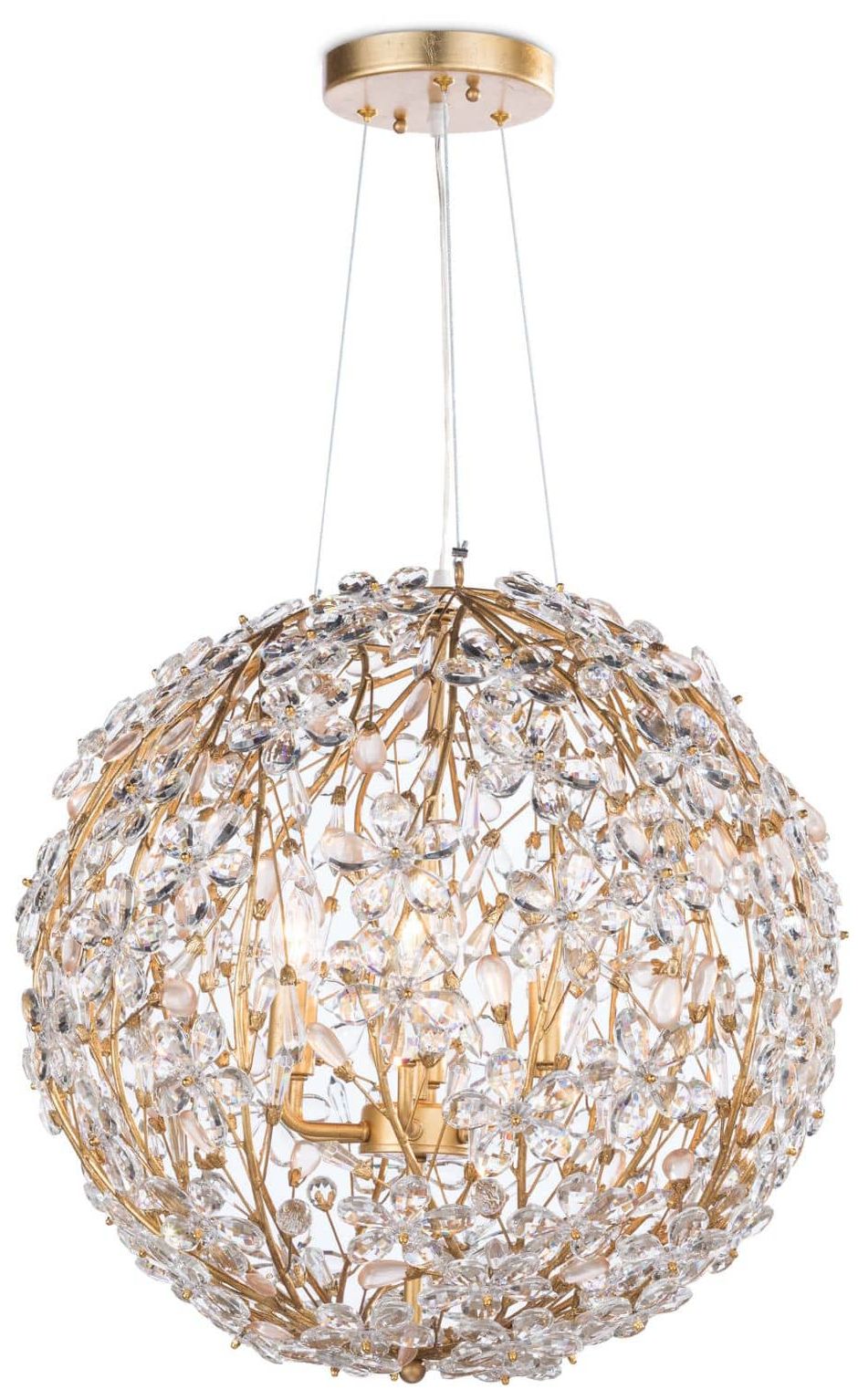 Regina Andrew Cheshire Chandelier Small (Gold Leaf) 24 Height