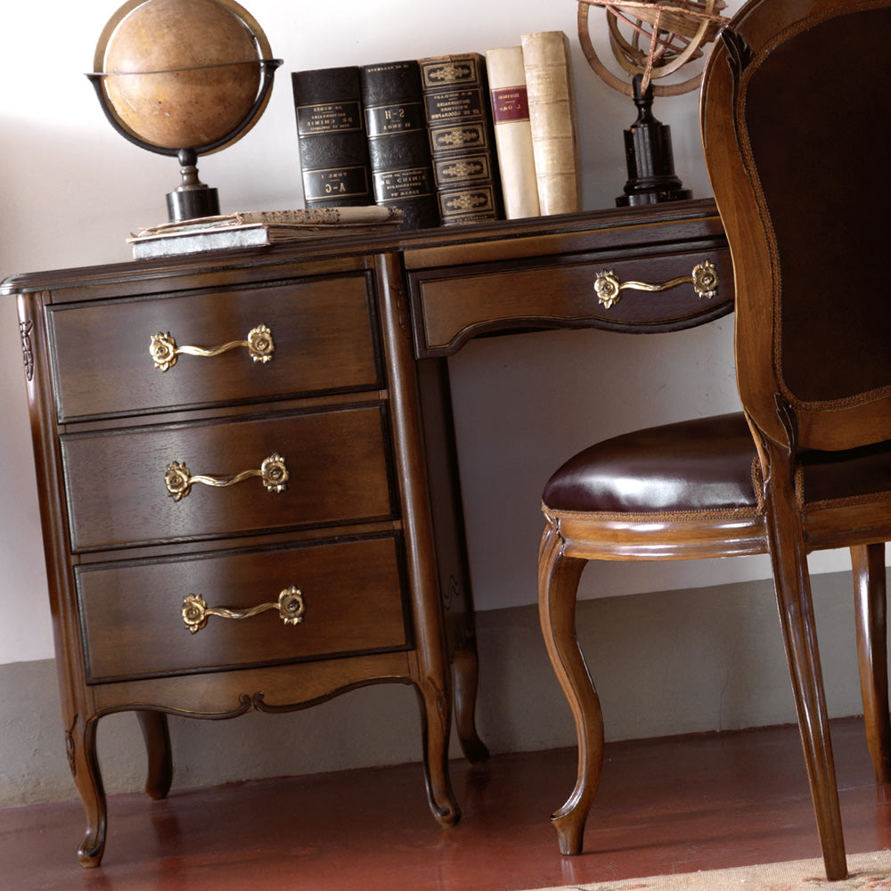 Reproduction Walnut Italian Desk