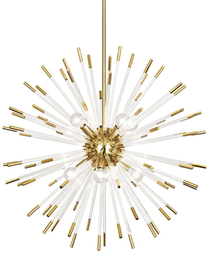 Robert Abbey Andromeda 28" Wide Modern Brass Pendant Light