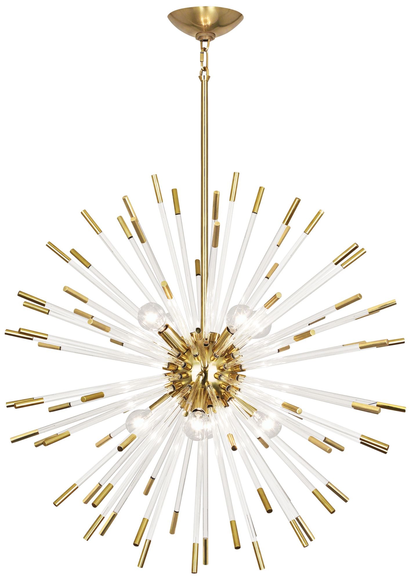 Robert Abbey Andromeda 28" Wide Modern Brass Pendant Light