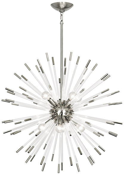 Robert Abbey Andromeda 28"W Polished Nickel Pendant Light