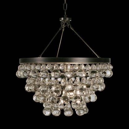 Robert Abbey Bling 20 1/2"W 4-Light Bronze Chandelier