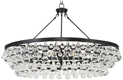 Robert Abbey Bling Collection 35"W Deep Bronze Chandelier