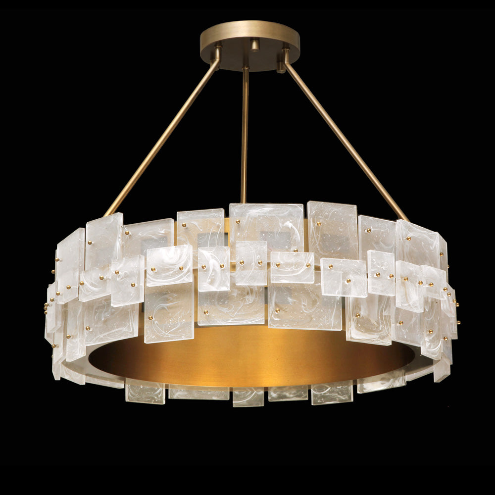 Rock Crystal Chandelier