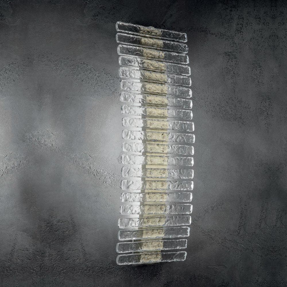 Rock Crystal Inspired Contemporary Led Long Wall Light