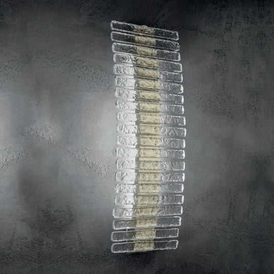 Rock Crystal Inspired Contemporary Led Long Wall Light