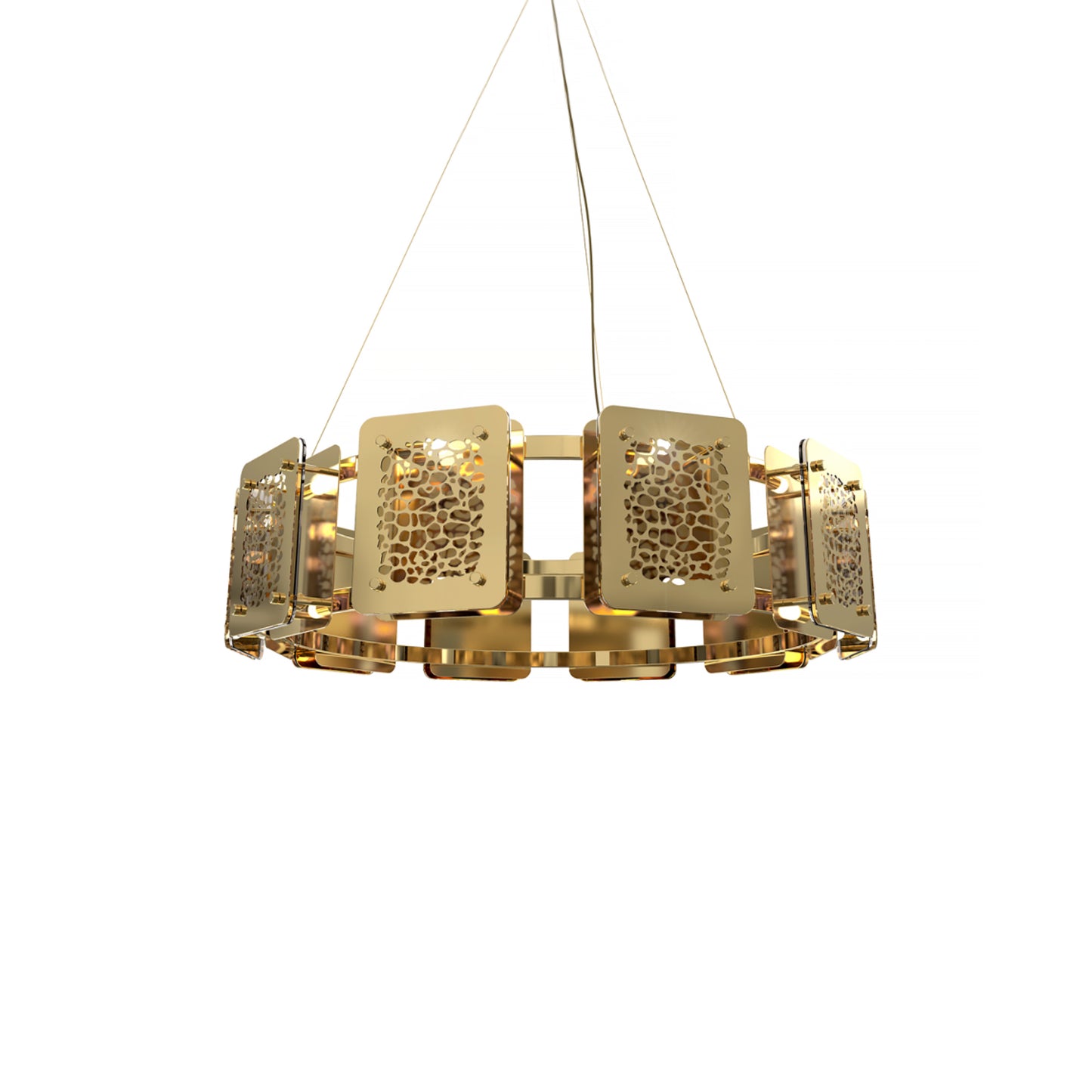 Round Contemporary Chandelier