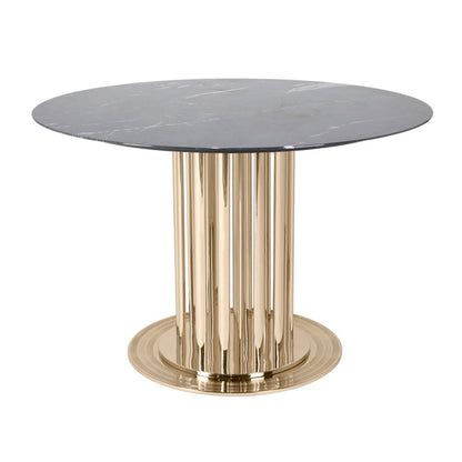 Round Marble Dining Table