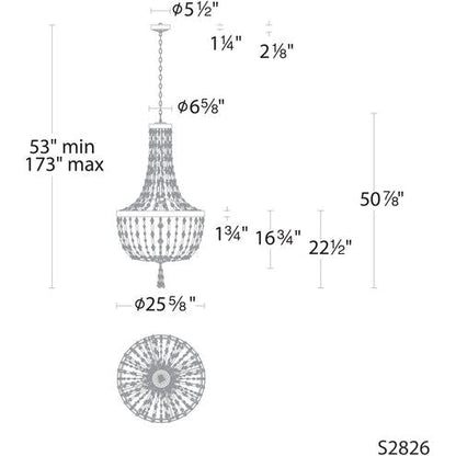 Schonbek Bali S2826 Pendant