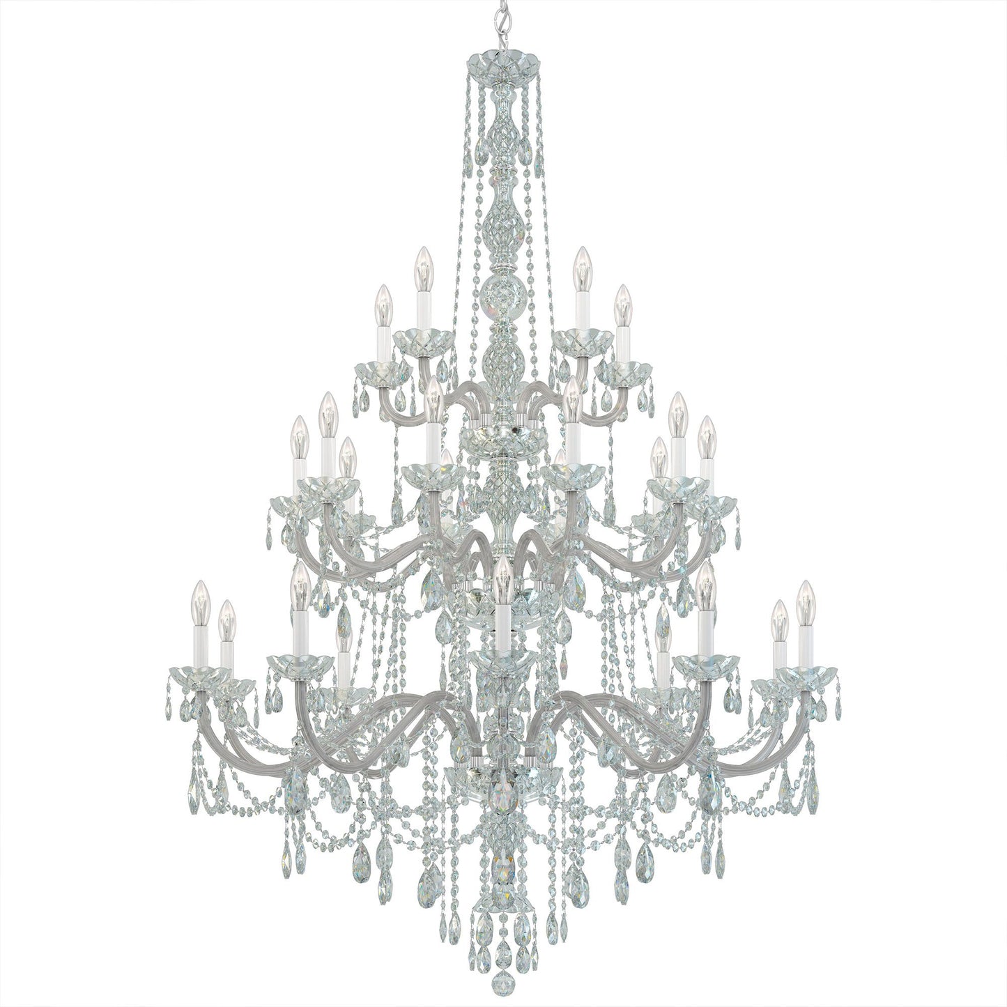Schonbek Arlington Collection 25-Light Crystal Chandelier