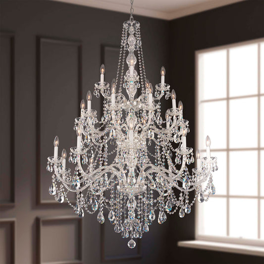 Schonbek Arlington Collection 25-Light Crystal Chandelier