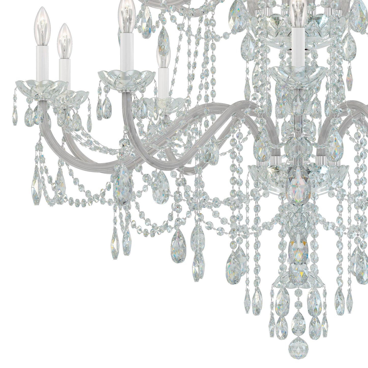 Schonbek Arlington Collection 25-Light Crystal Chandelier