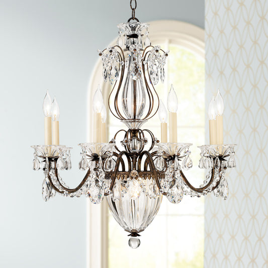 Schonbek Bagatelle 26"W Heirloom Bronze Crystal Chandelier