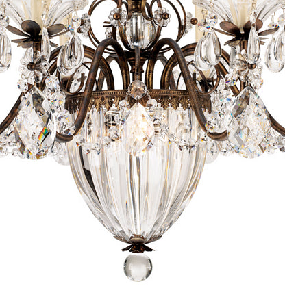 Schonbek Bagatelle 26"W Heirloom Bronze Crystal Chandelier