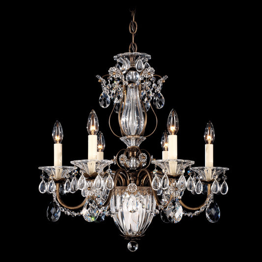 Schonbek Bagatelle Collection 21" Wide Crystal Chandelier