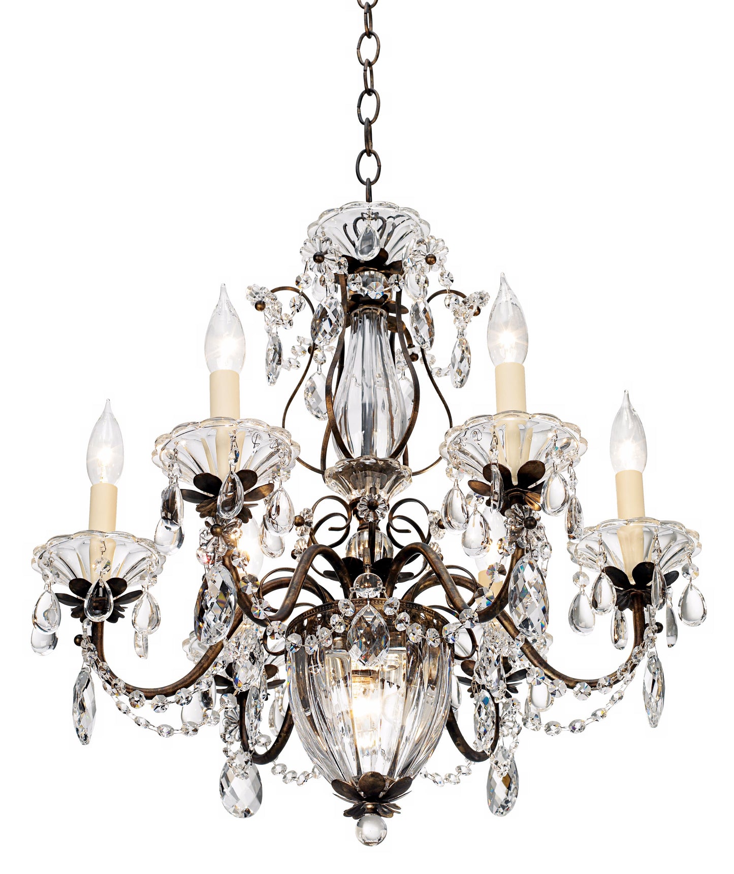 Schonbek Bagatelle Collection 21" Wide Crystal Chandelier