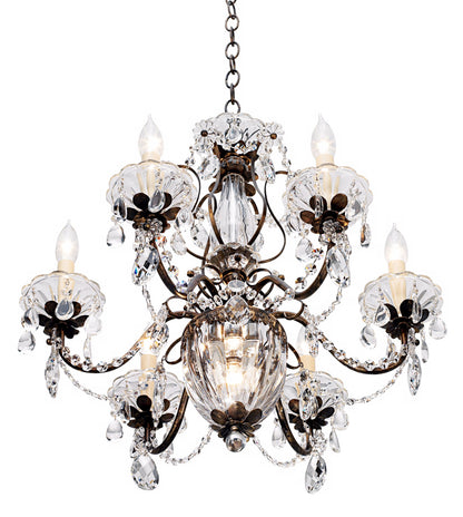 Schonbek Bagatelle Collection 21" Wide Crystal Chandelier