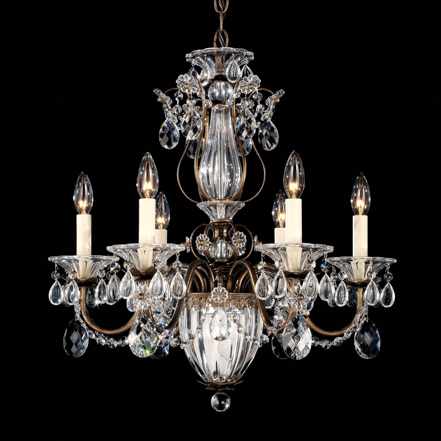 Schonbek Bagatelle Collection 21" Wide Crystal Chandelier