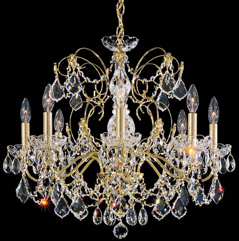 Schonbek Century Collection 24" Wide Crystal Chandelier