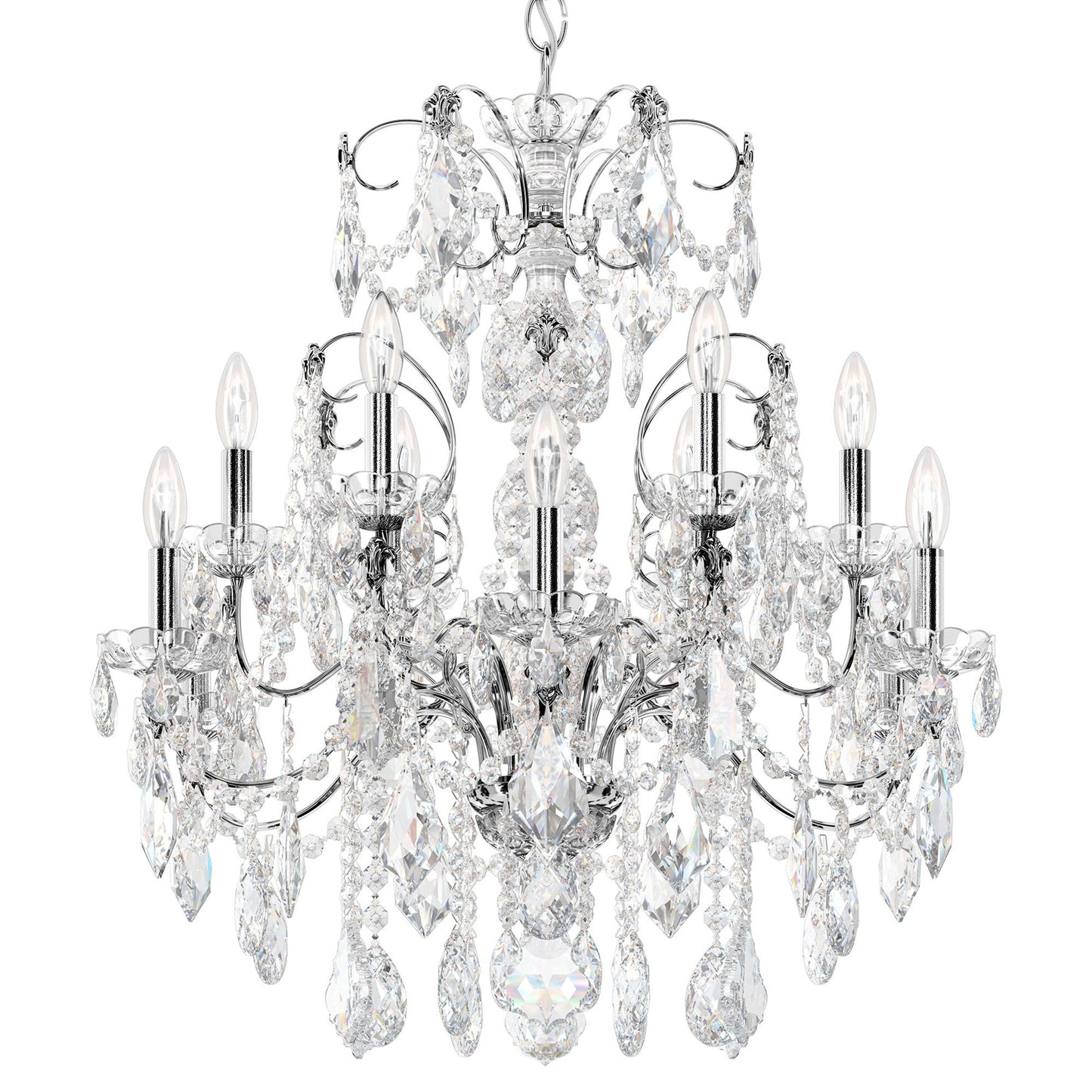 Schonbek Century Collection 30" Wide Crystal Chandelier