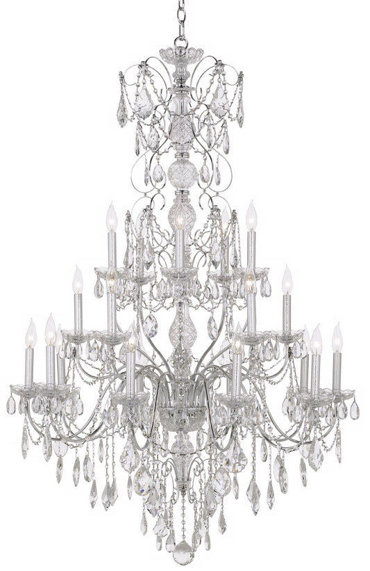 Schonbek Century Collection 37" Wide Crystal Chandelier