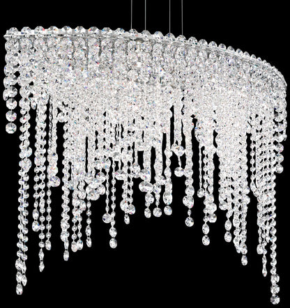 Schonbek Chantant 33" Wide Large Crystal Pendant Light