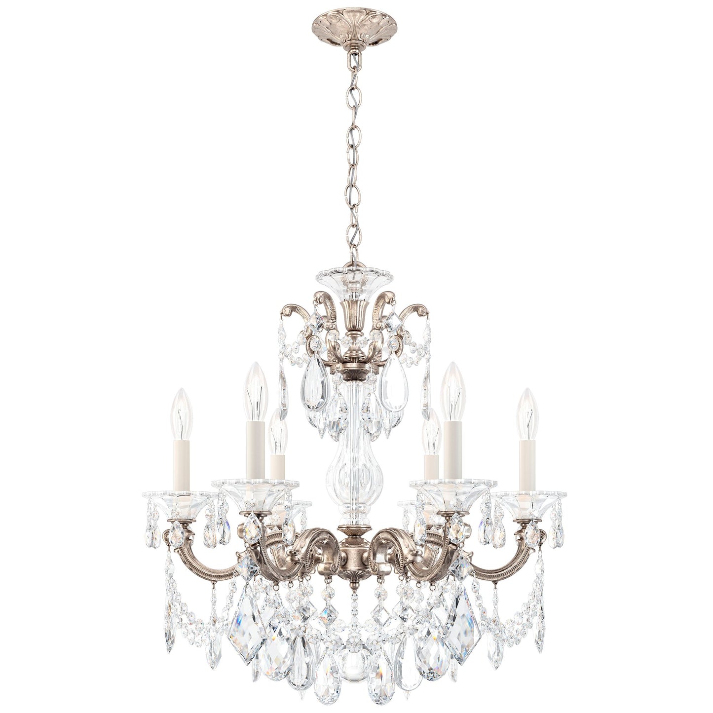 Schonbek La Scala 23" Wide Heritage Crystal Chandelier