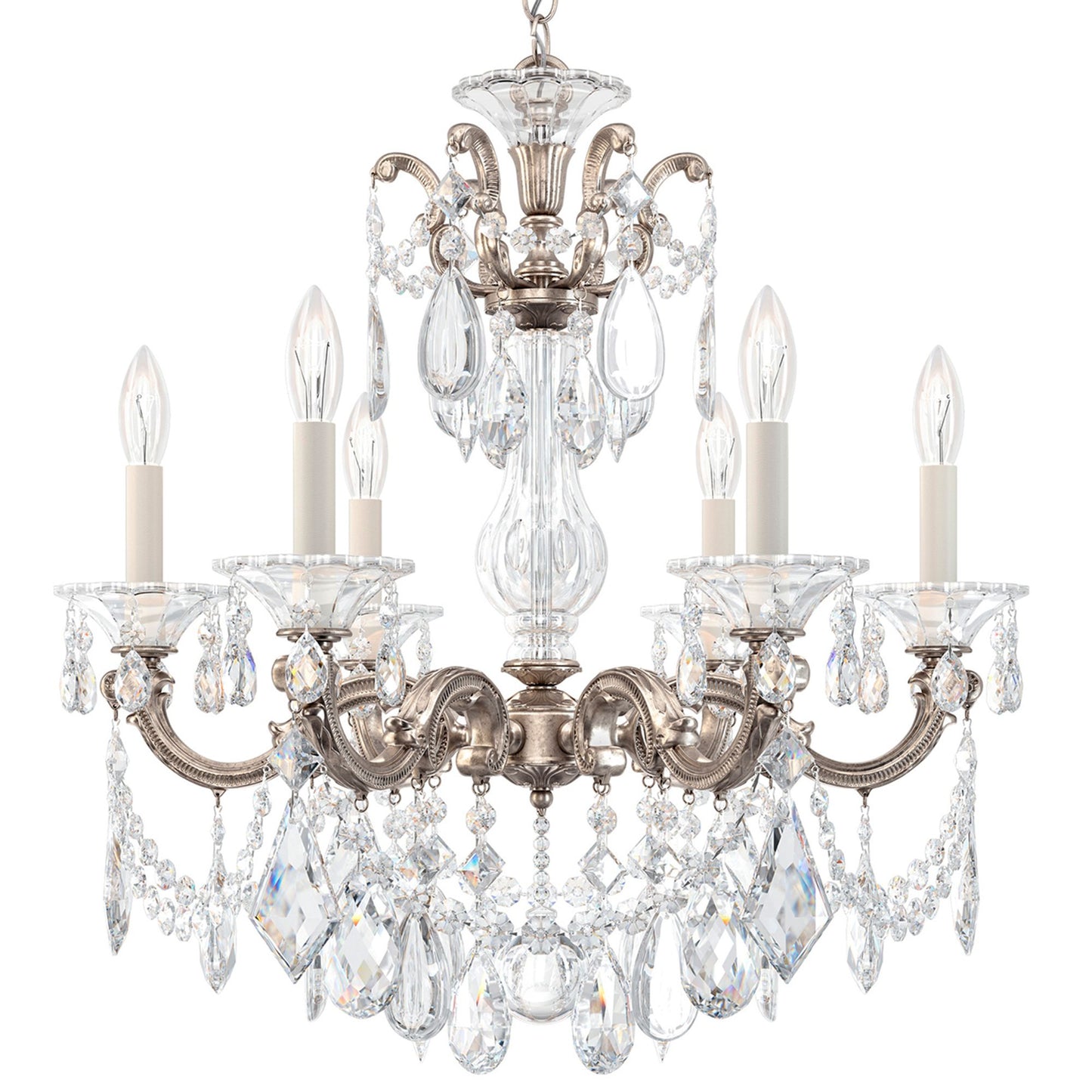 Schonbek La Scala 23" Wide Heritage Crystal Chandelier