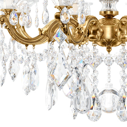 Schonbek La Scala 25"W Heritage Crystal 8-Light Chandelier