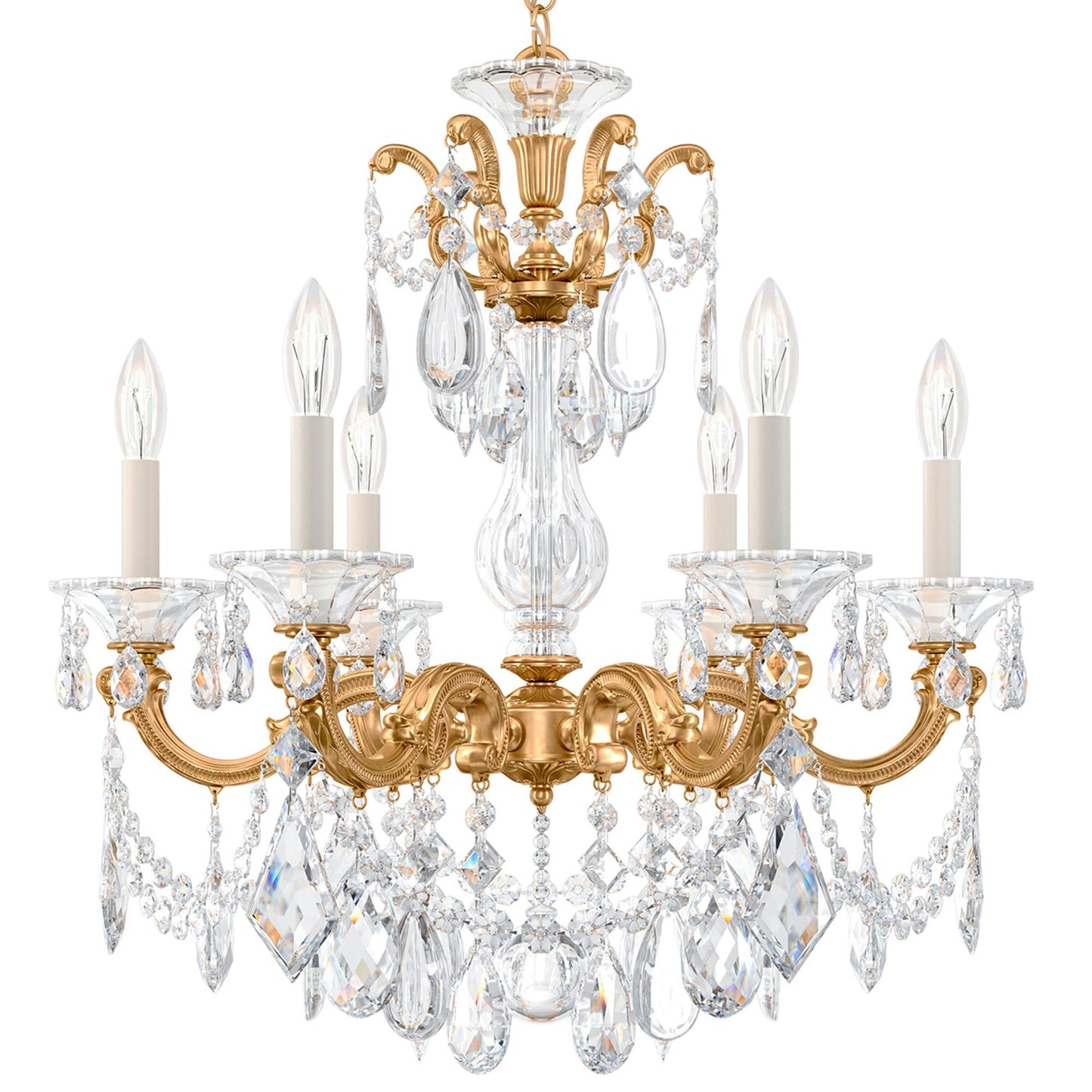 Schonbek La Scala Collection 23" Wide Crystal Chandelier