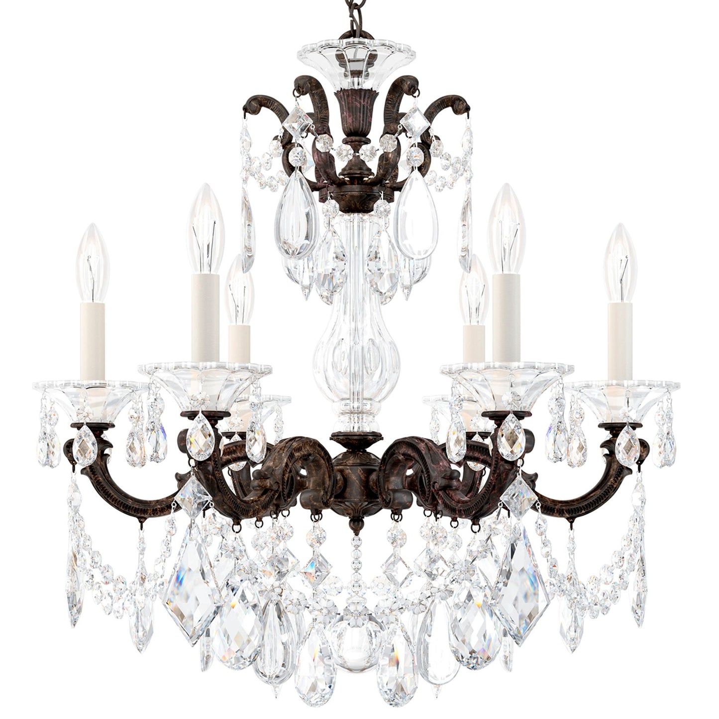 Schonbek La Scala Collection 23" Wide Crystal Chandelier