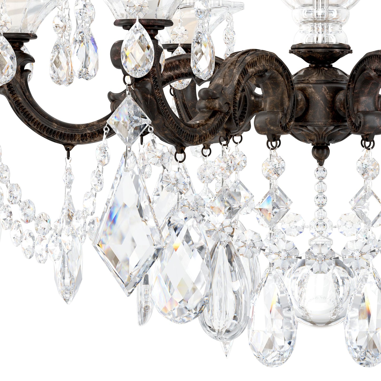 Schonbek La Scala Collection 23" Wide Crystal Chandelier