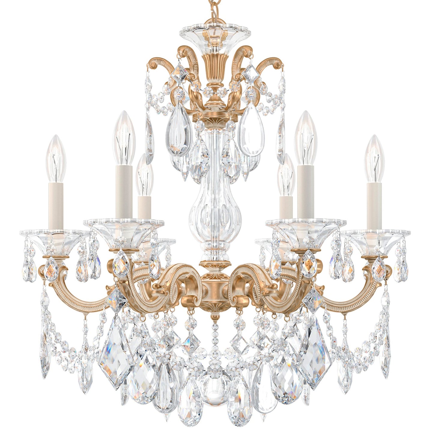 Schonbek La Scala Collection 23" Wide Crystal Chandelier