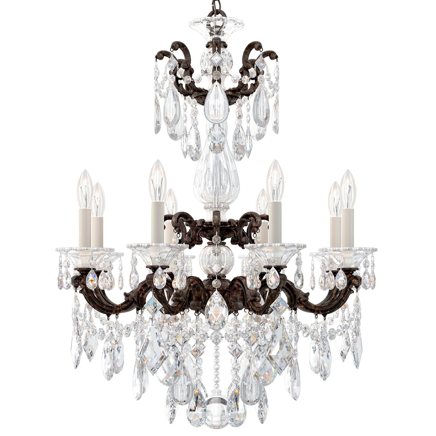 Schonbek La Scala Collection 25" Wide Crystal Chandelier