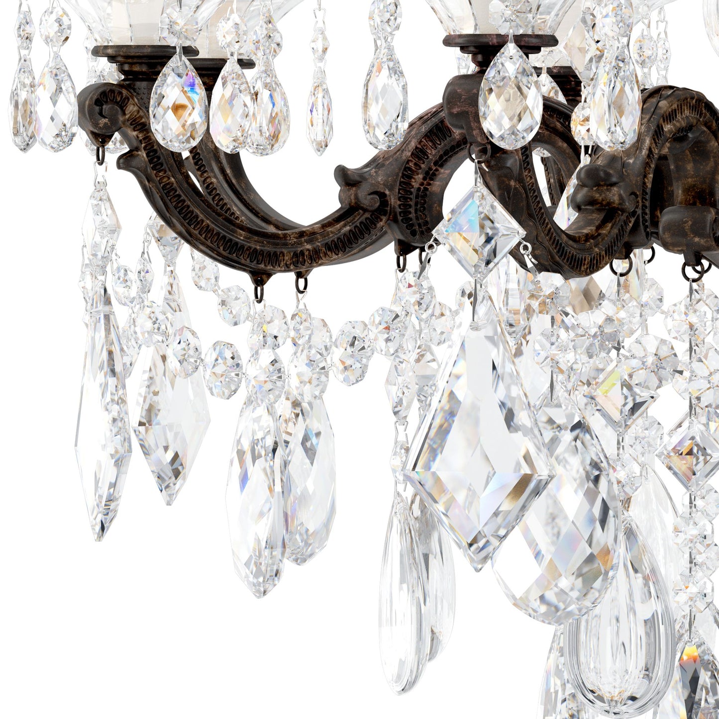Schonbek La Scala Collection 25" Wide Crystal Chandelier