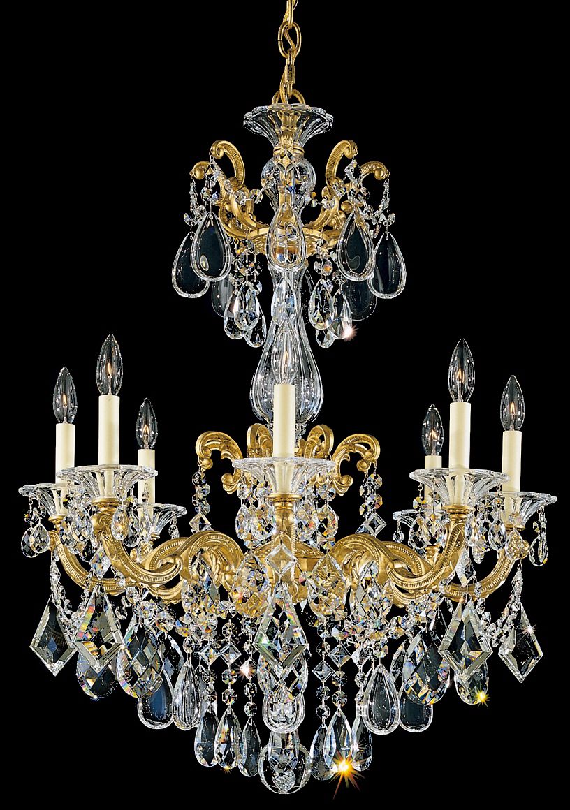 Schonbek La Scala Collection 25" Wide Crystal Chandelier